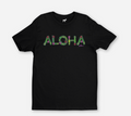 Aloha Flower Words オリジナルアートTシャツ