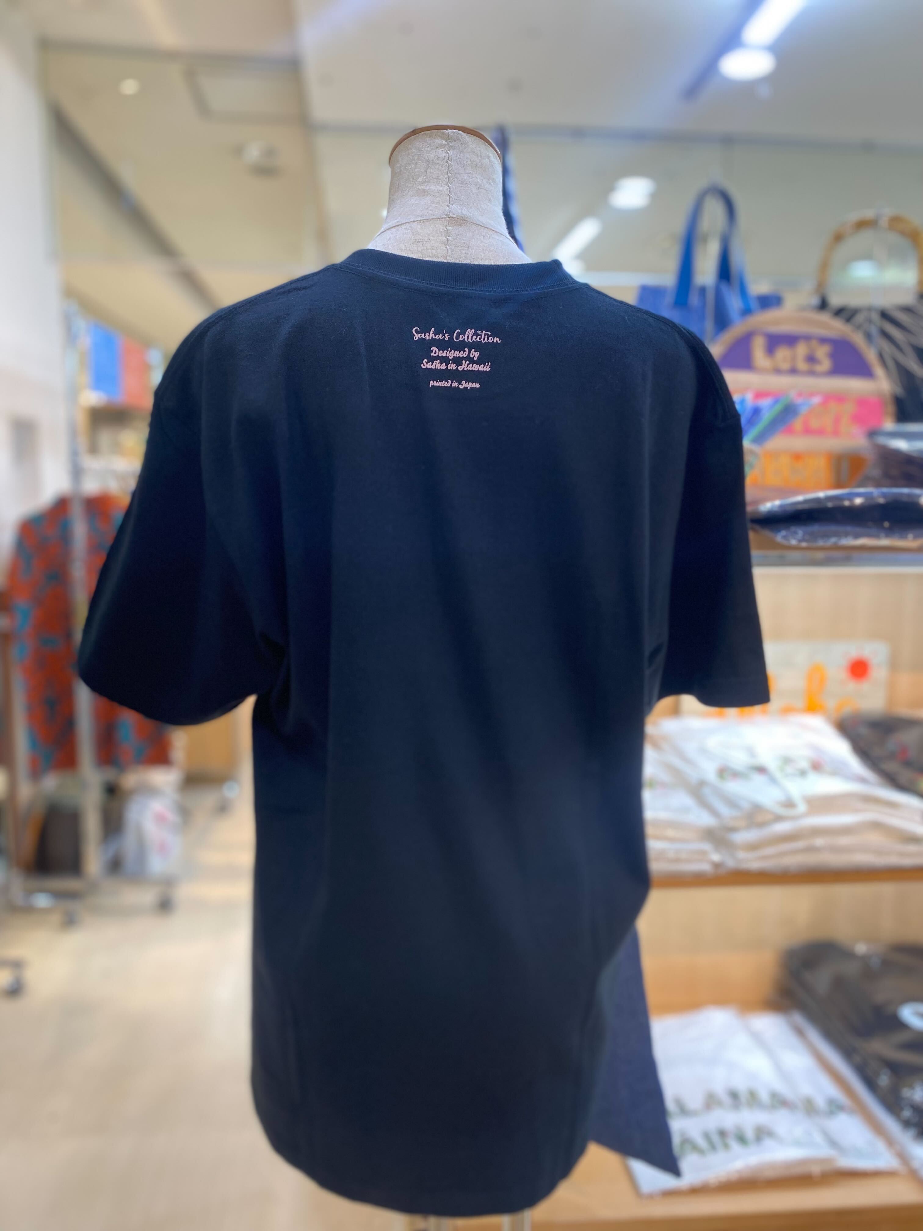 Aloha フラワー文字 Tシャツ Limited Edition Osaka/Kyoto/Yokohama