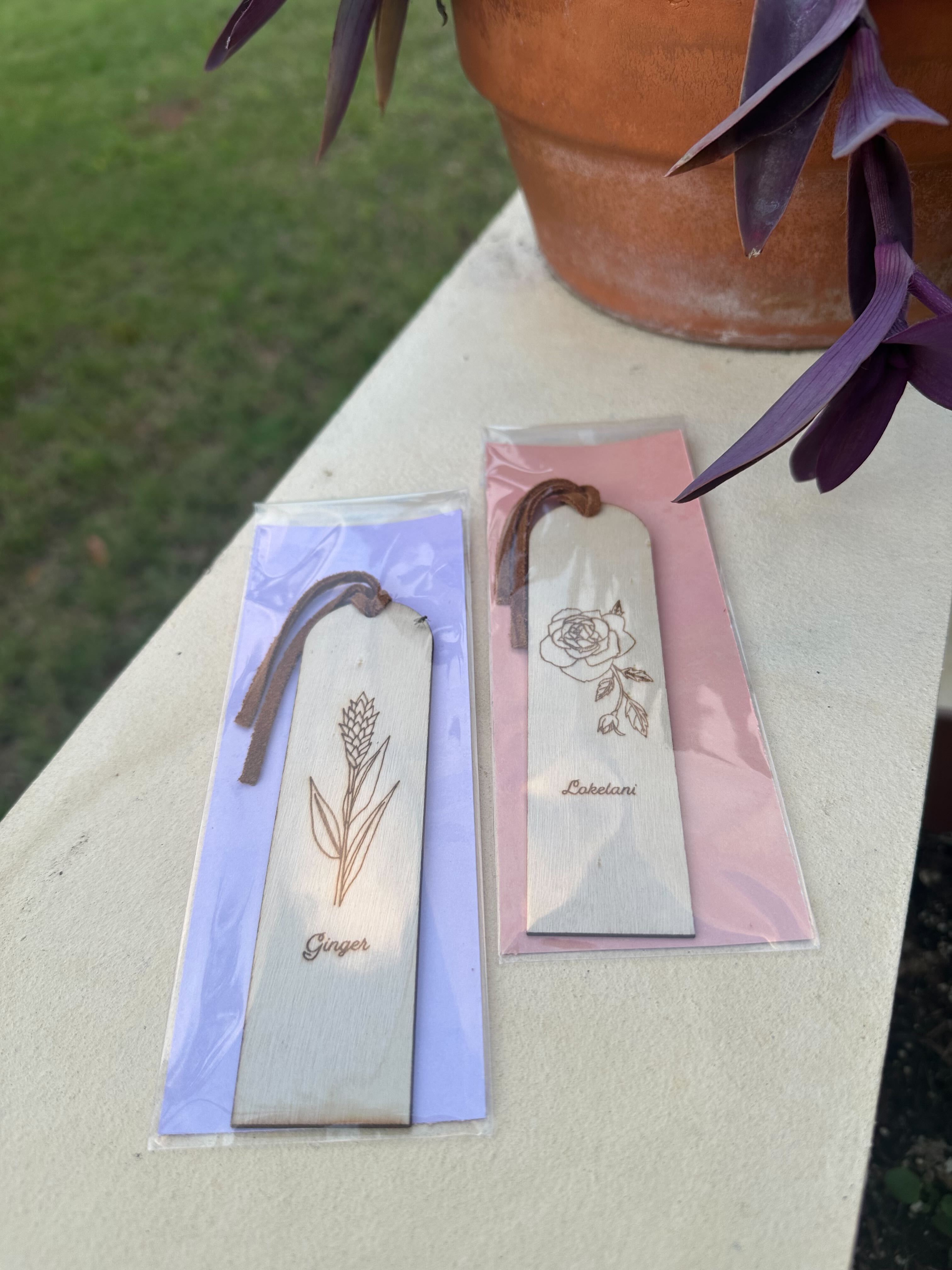 Wood Bookmark ウッドブックマーク/ウッドしおり