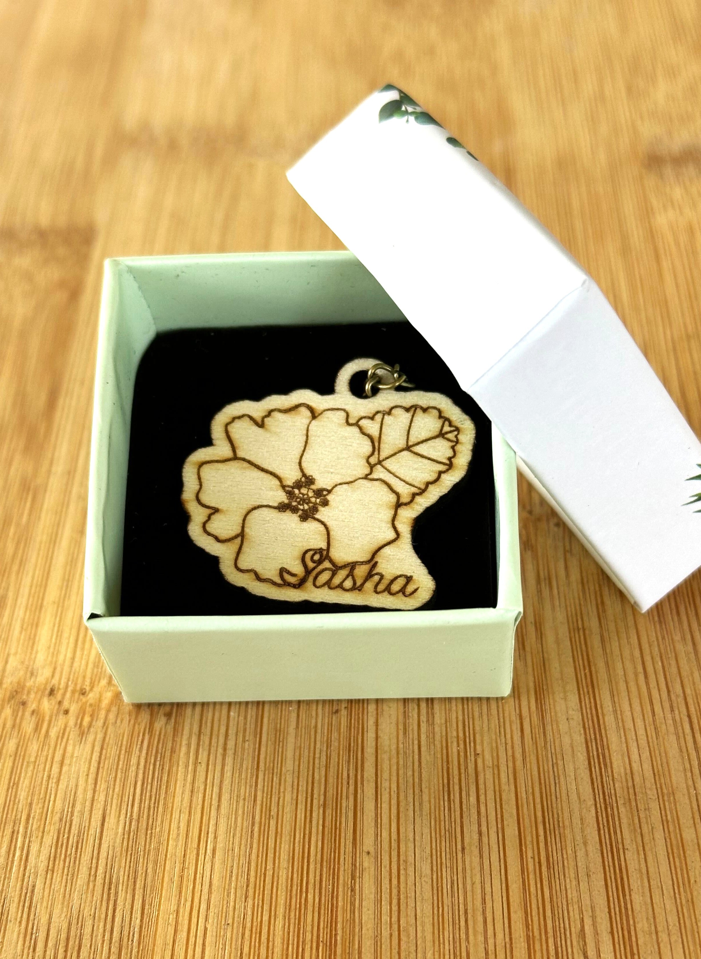 Wood mini Charm ウッドミニチャーム