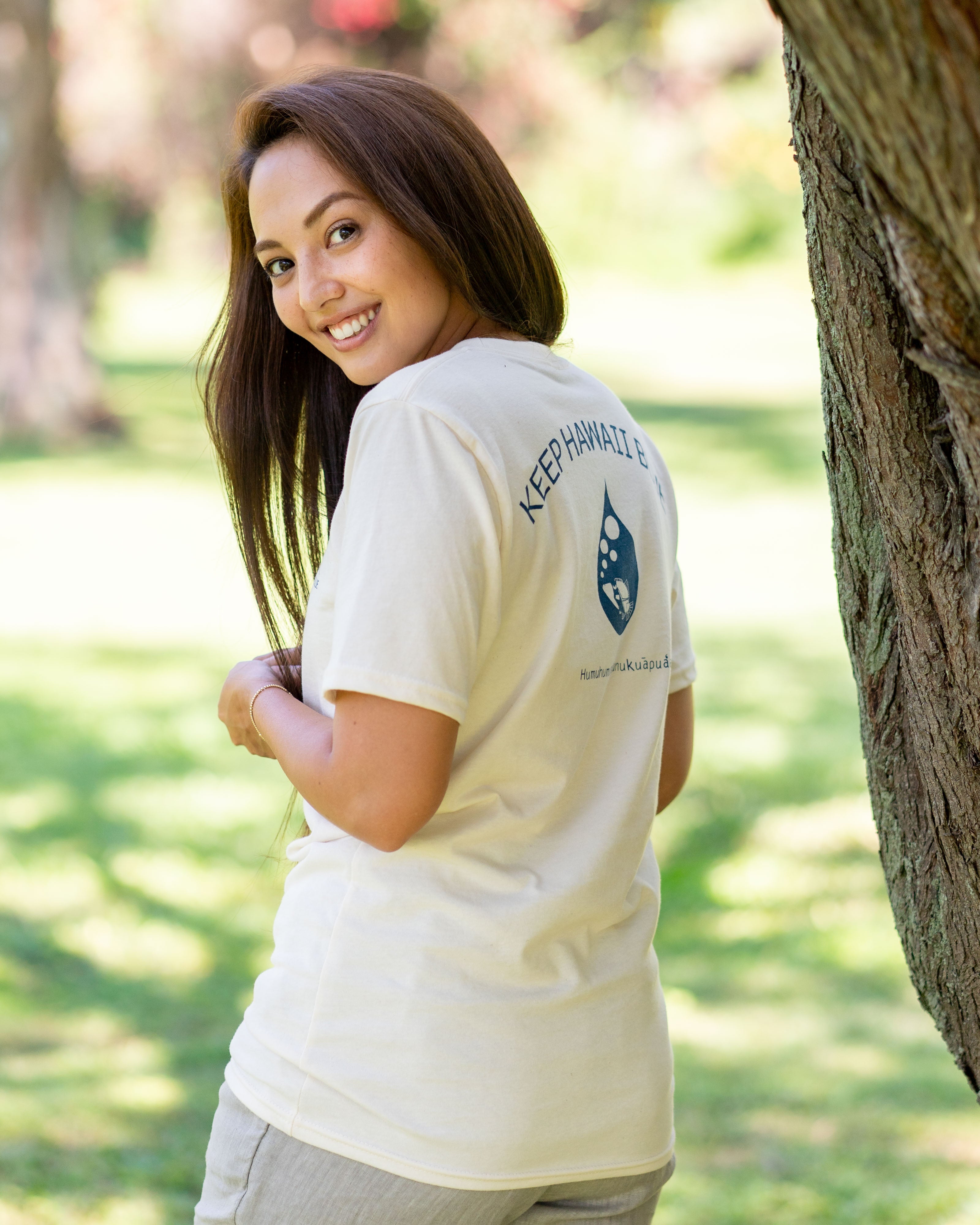 Keep Hawaii Blue T-Shirts / キープ・ハワイ・ブルー Sasha x Wimini コラボTシャツ