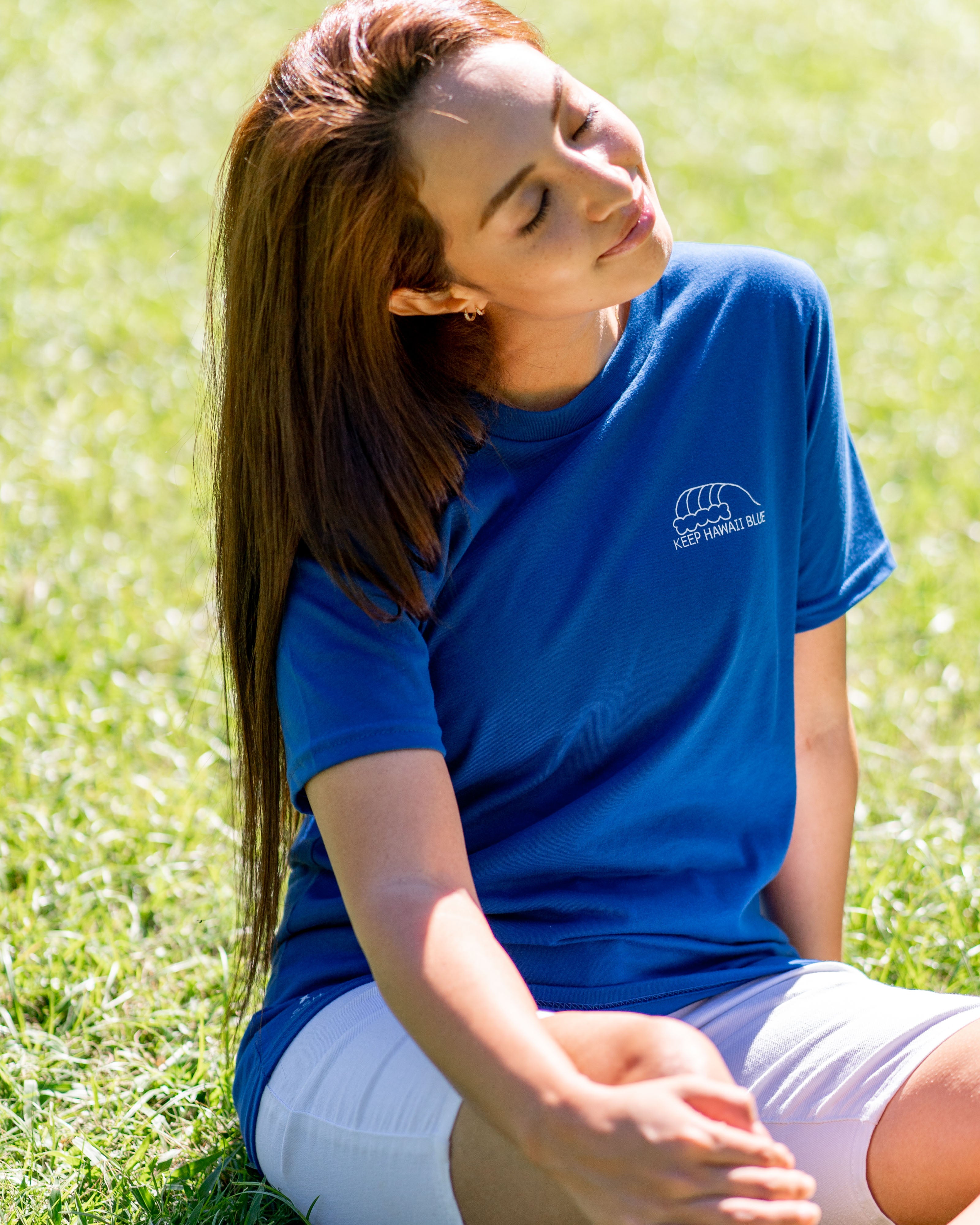Keep Hawaii Blue T-Shirts / キープ・ハワイ・ブルー Sasha x Wimini コラボTシャツ